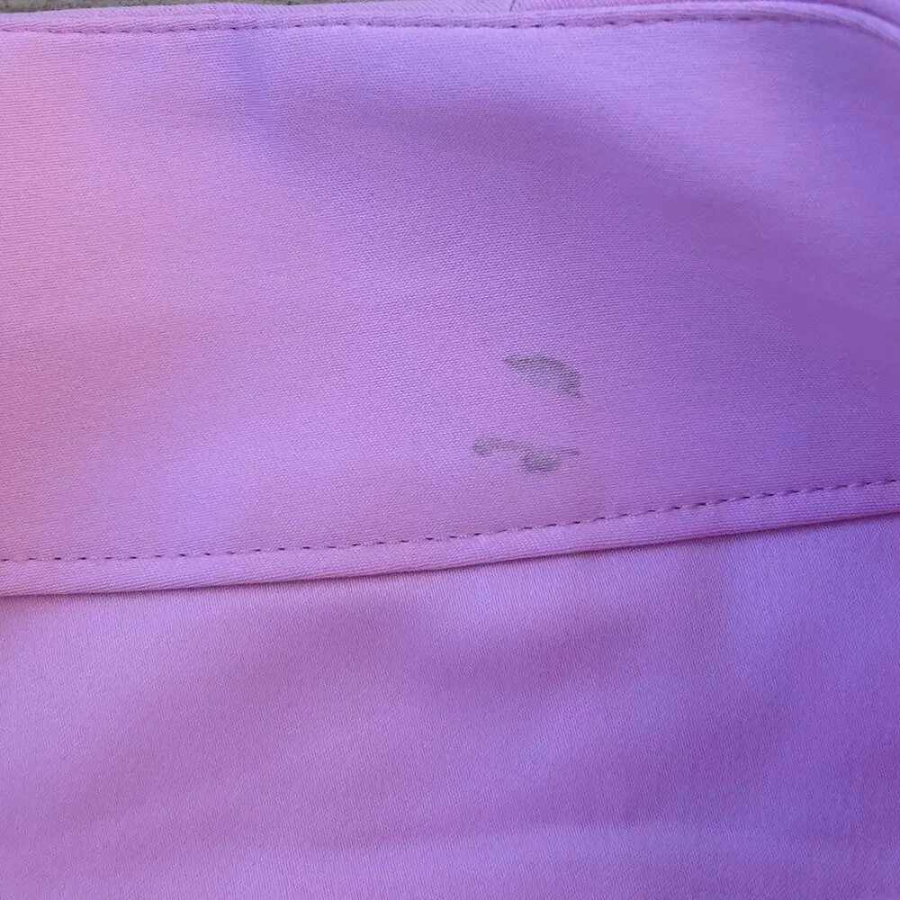 Nike Golf Fit Dry Performance Bermuda Shorts Women's Size 6 Pink Pockets Stretch